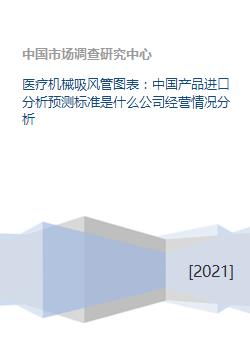 中國醫(yī)療機(jī)械吸風(fēng)管市場 進(jìn)口分析、公司經(jīng)營與運(yùn)營管理展望